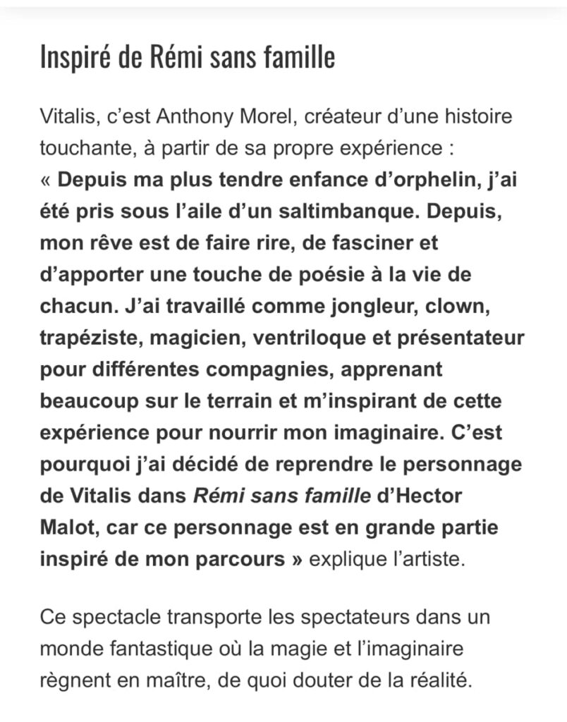 Vitalis, magicien et ventriloque, en spectacle à la médiathèque de Romagné