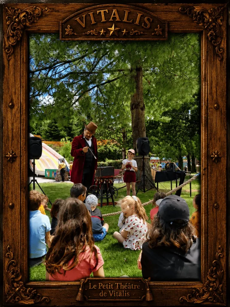 Spectacle de rue Rennes Vitalis magicien Bretagne